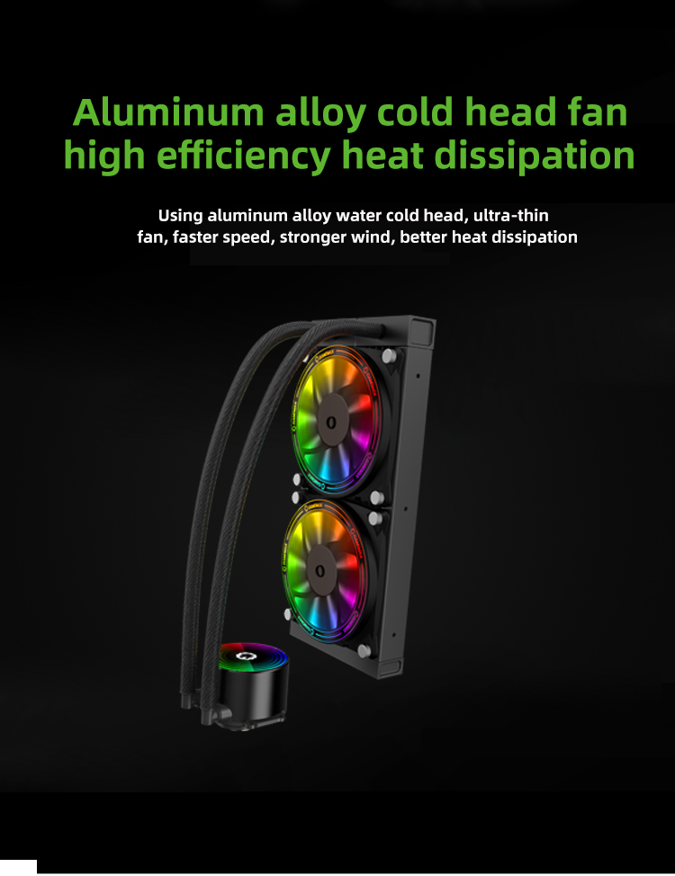 Gamemax Icechill-240-Rainbow all- in-one Liquid cooler